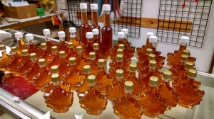 Penokee Gold® Maple Syrup is being test marketed in northern Wisconsin as an alternative economic development strategy to replace iron ore mining. Photo: Paul DeMain